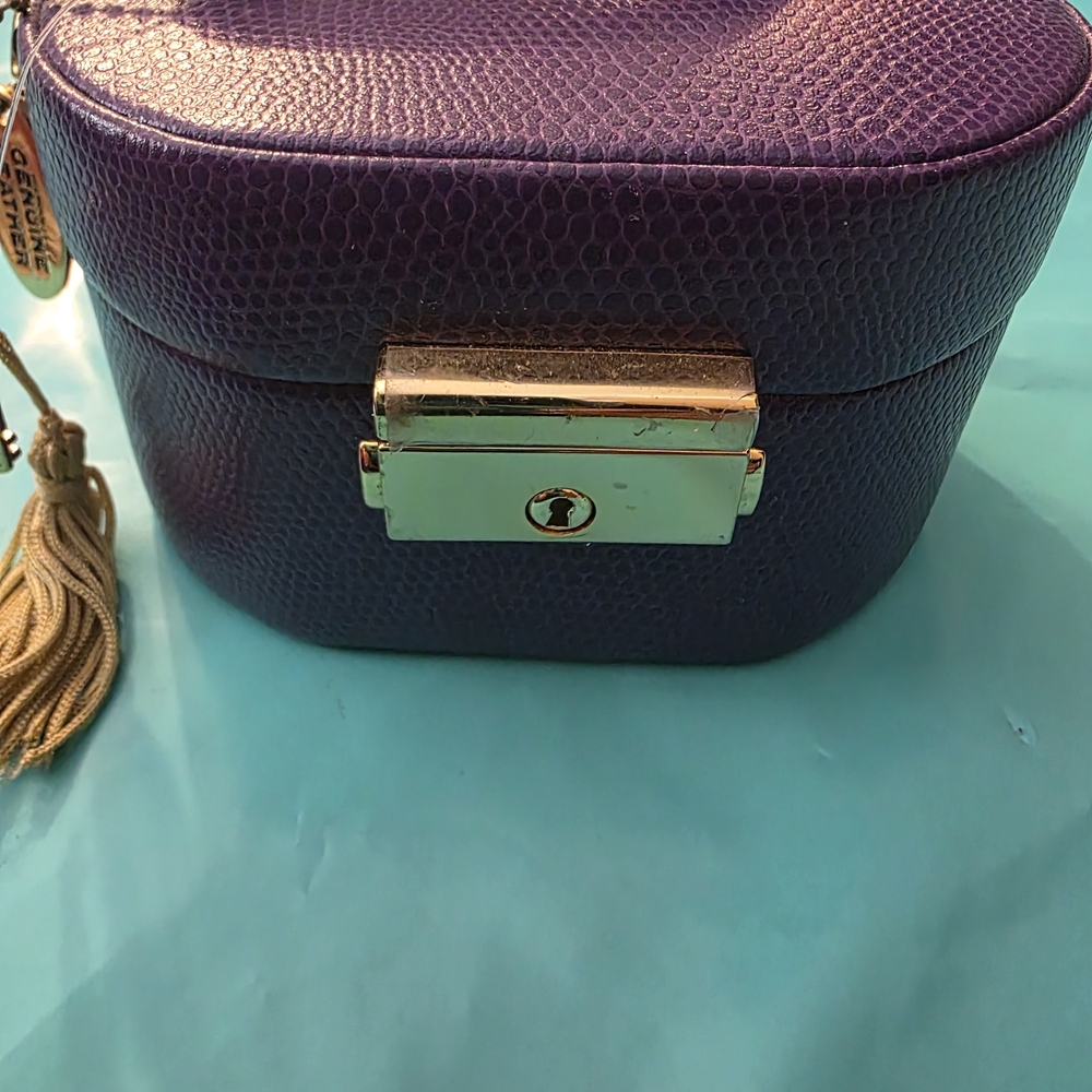 Purple Leather Women's Bag Preowned